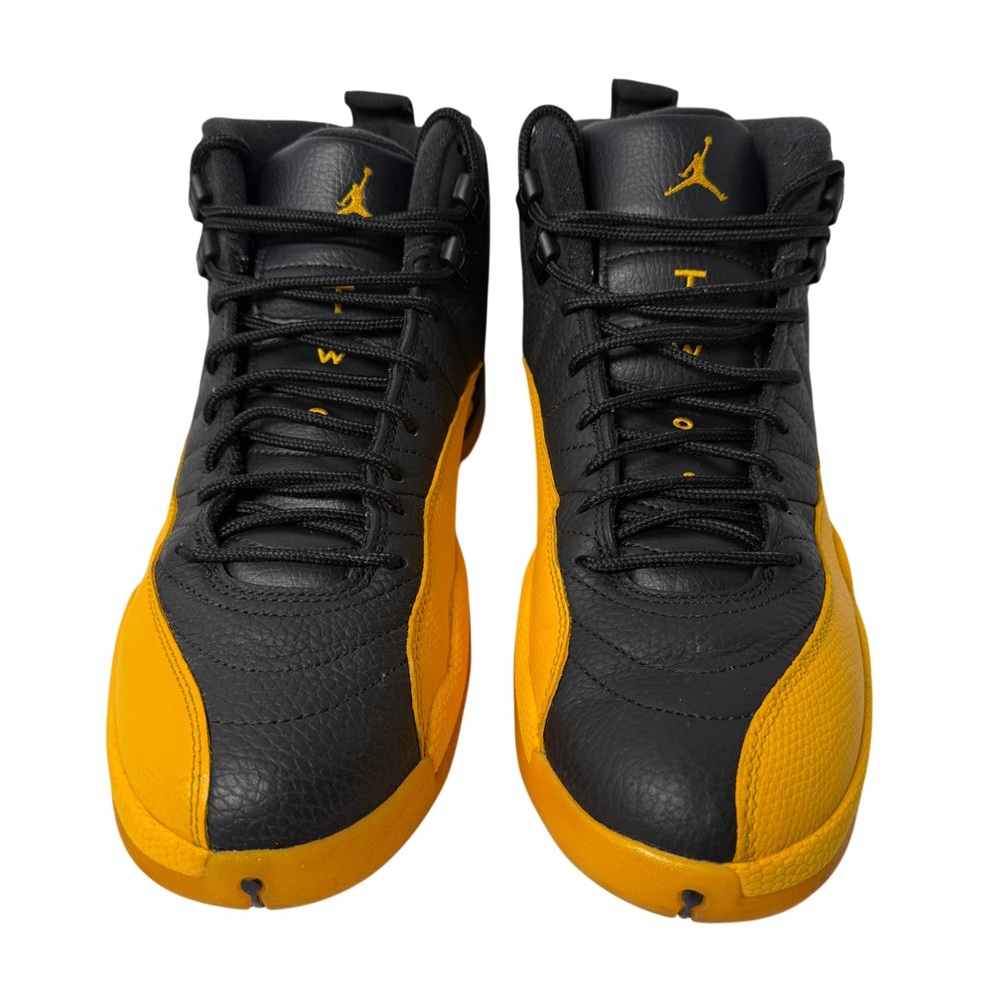 Nike Air Jordan 12 Mens 10 Black University Gold 130690 070